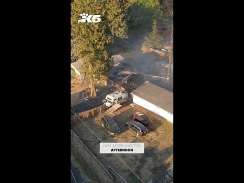 Residential fire in SeaTac spreads to second home