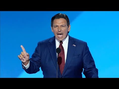 Florida Gov. Ron DeSantis hosts press conference in Crystal River
