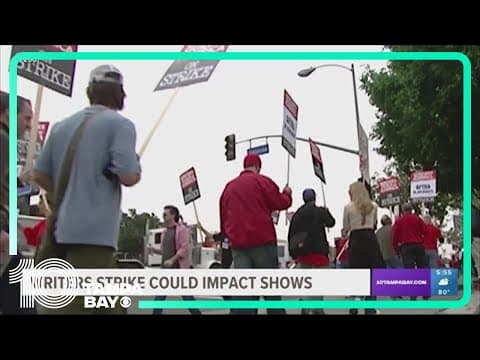 Hollywood writers begin strike, late-night shows to go dark