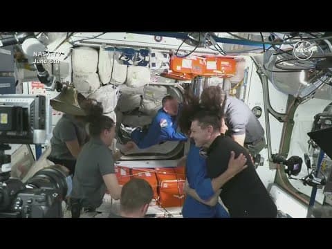 NASA says no timetable yet for astronauts to return from space station