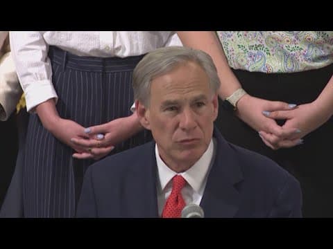 Watch Live: Gov. Greg Abbott to ceremonially signs the property tax cut bill in New Caney