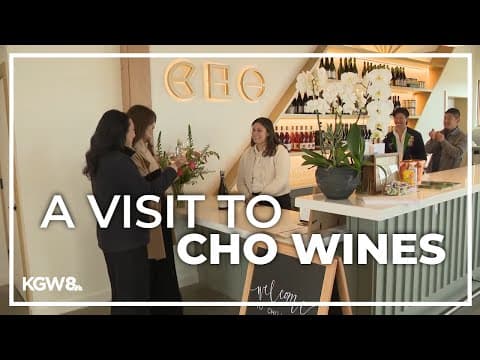 Touring the new tasting room at Oregon's first Korean American winery