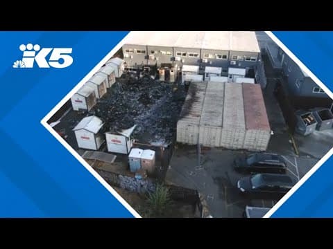Fire destroys Seattle tiny homes, displacing 28 people