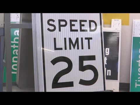 City to begin installing new speed limit signs in downtown Columbus
