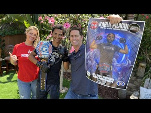 Mixed Martial Arts Youth Champ ready to take on the world