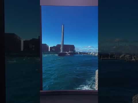 Pier 66 at Seattle's waterfront damaged by barge #shorts