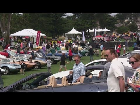 San Diegans cruise up to Monterey Car Week, Concours d'Elegance