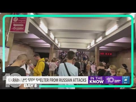 Russia strikes Kyiv in daylight after hitting Ukraine's capital with series of nighttime barrages