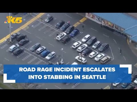 Road rage incident leads to stabbing in Seattle