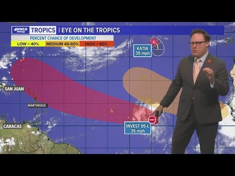 Monday afternoon tropical update