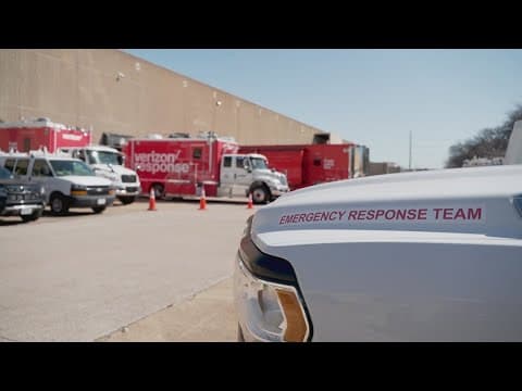Verizon's MERIT Team trains for emergency response in Richardson
