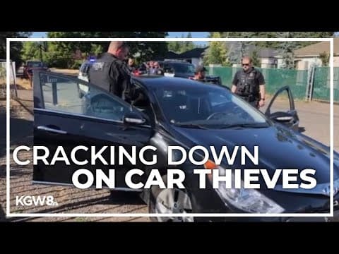 Police bust prolific car theft suspect in Multnomah County