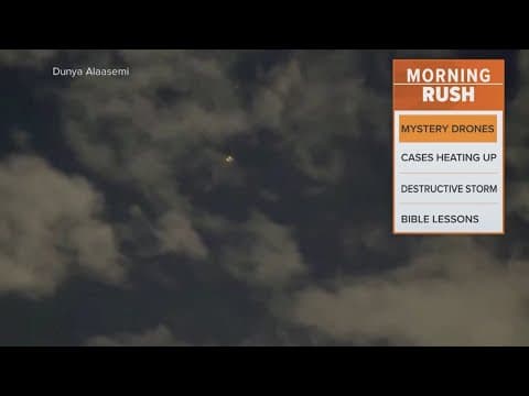Federal government investigates mysterious drone sightings