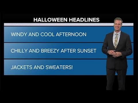 Houston Halloween forecast hour by hour