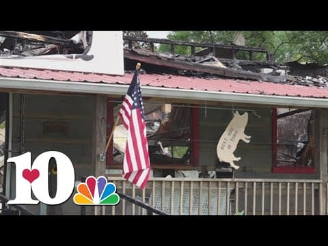 Little River BBQ total loss after fire