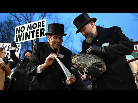 Did Phil see his shadow? Here's the groundhog's prediction