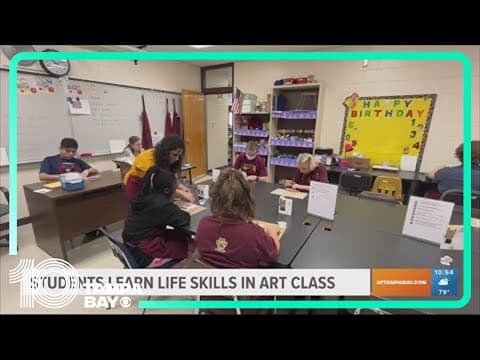 Greeting cards for a cause: Students with disabilities run business at Clearwater school