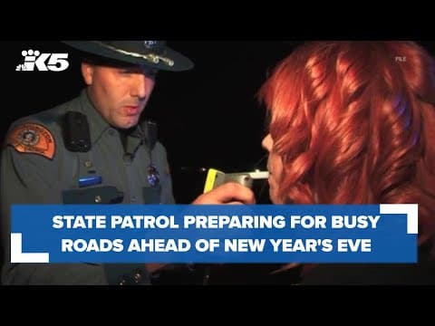 State patrol increases staffing, prepares for busy roads ahead of New Year's Eve