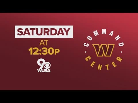 Commanders release 2024-2025 NFL schedule