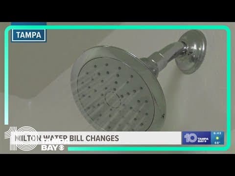 Tampa residents will get estimated water bill after Milton affects meters
