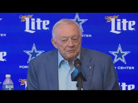 Dallas Cowboys Owner Jerry Jones talks about what he wants out of this year's NFL Draft
