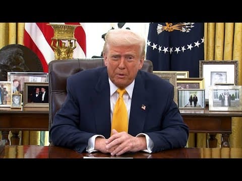 Donald Trump full speech on jobs report, economy (March 7, 2025)