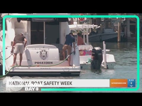 National Safe Boating Week: Tips for staying safe on the water