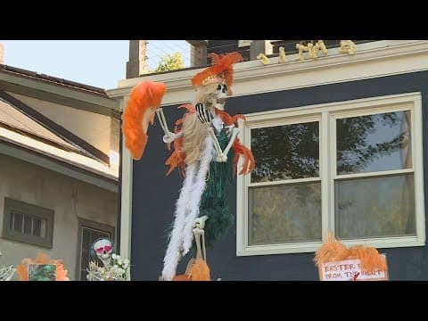 Minnesota woman's Taylor Swift Halloween display goes viral