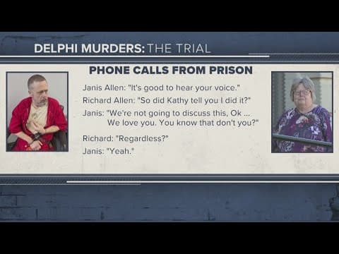 Jury hears audio and video evidence, prosecution rests | Delphi murders case Day 12