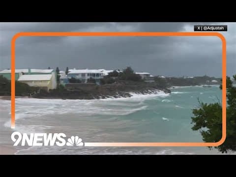 Hurricane Ernesto headed for Bermuda