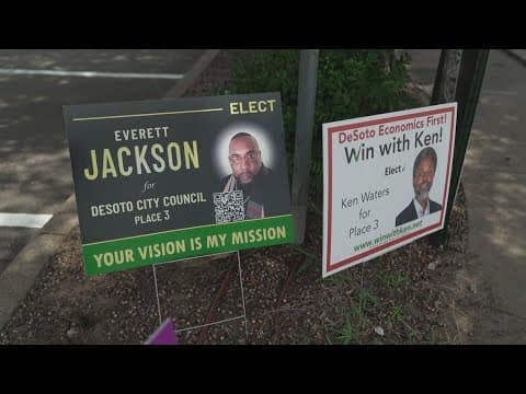 DeSoto City Council candidate eligibility questioned as early voting underway in runoff elections