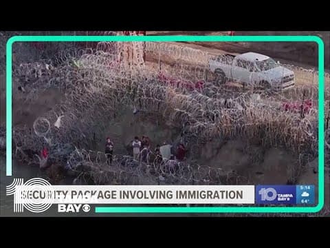 Senators release a $118B border security package as the House speaker declares it 'dead on arrival'