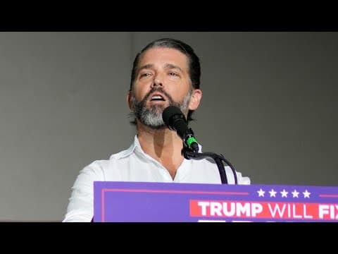Donald Trump Jr. full speech at Donald Trump campaign rally in Scottsdale, Arizona