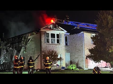 Daughter escapes early-morning house fire near Brownsburg after waking up to glass breaking