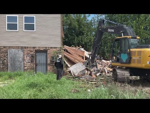 Update on dilapidated homes in New Orleans East