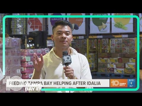 Feeding Tampa Bay helps people displaced by hurricane