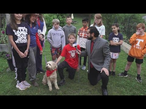 Cool Schools: Tate's middle schoolers say goodbye with Luna the Dog!