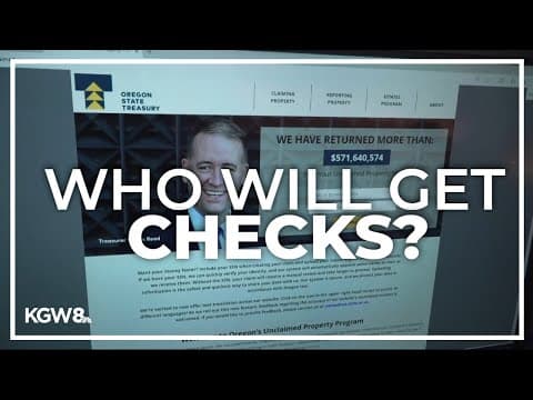 Oregon sends out $10 million in unclaimed money