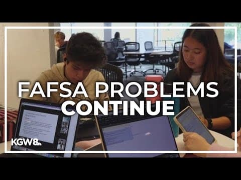 College students across metro area feel impact of poor FAFSA launch
