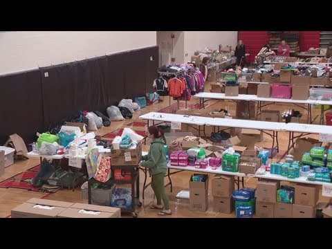 Indian Lake High School received outpouring of donations for families affected by tornado
