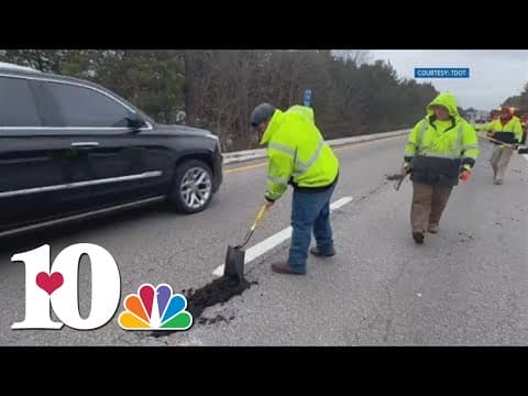 TDOT crews begin filling potholes after winter storm