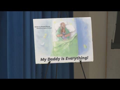 Author returned to DC to read his book to students to his former school