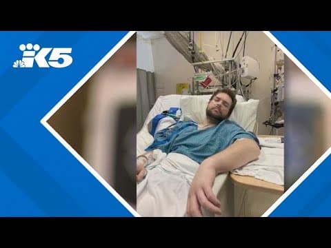 Puyallup motorcyclist seriously injured after crash with suspected drunk driver