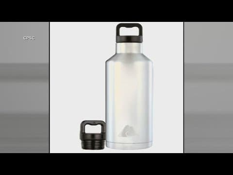 Ozark water bottles recalled after 2 people suffered 'permanent vision loss'