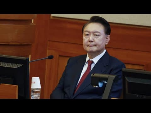 South Korean prosecutors indict impeached President Yoon Suk Yeol over his martial law, reports say