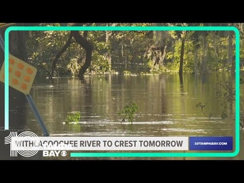 Concerns grow as Withlacoochee River to crest at levels not seen in decades