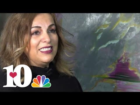 Arab American Heritage Month: Knoxville artist connects two cultures through paintings