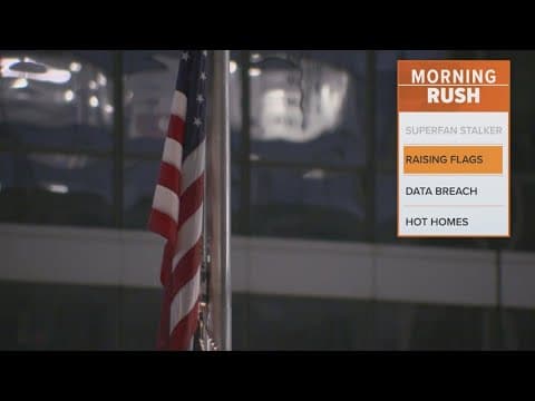 Abbott says all flags will fly at full staff on inauguration day, violating flag code