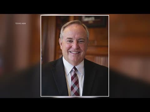 Texas A&M President Mark A. Welsh III to step down after turmoil over viral classroom video