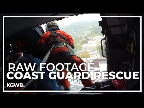 US Coast Guard rescues injured man from cruise ship near Tillamook